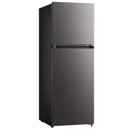 Midea No Frost Double Door Fridge 236L -Black- HD-325FWEN