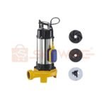Submersible Pump with Cutter V1500