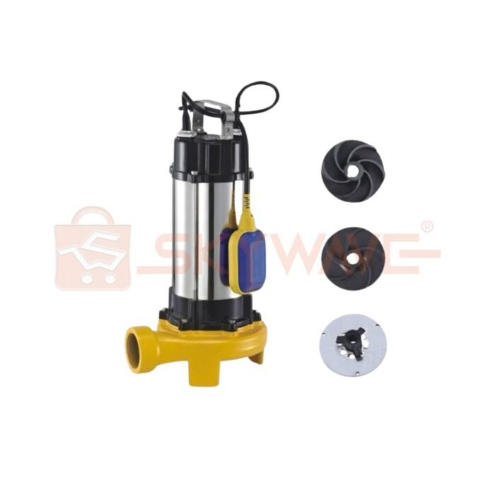 Submersible Pump with Cutter V1500