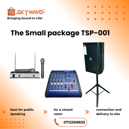 PA System for Hire 50 -100 ppl – Small Package TSP-001