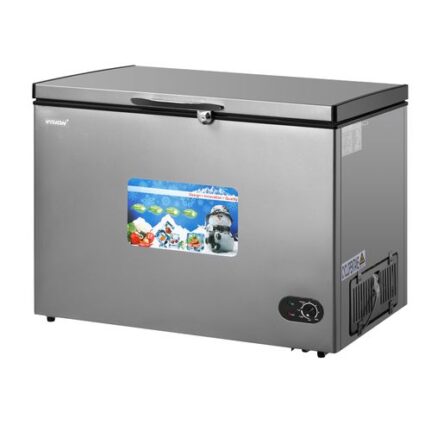 Vision Plus 300L Chest Freezers - Silver Finish