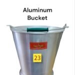 signature 23 liters aluminum milking bucket