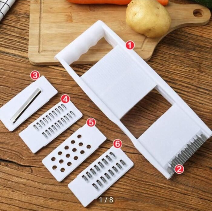 5 in 1 manual Multi-Functional Vegetable Slicer & Grater