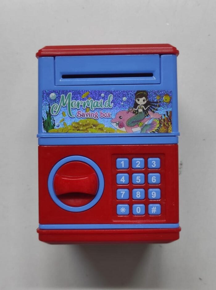 Manual mini kids home bank