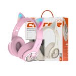Kids Foldable Wireless Earphones – Cartoon Cute BT 5.0 Headset