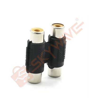 2 RCA Female To Female Coupler Joiner