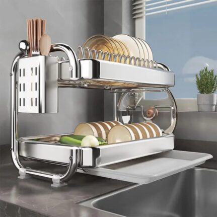 2-Tier Kitchen Dish Rack