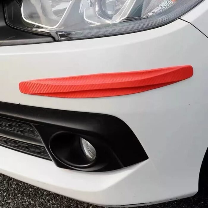 2-piece car bumper protection strip