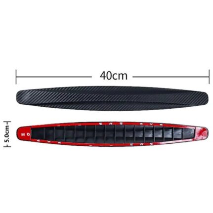 2-piece car bumper protection strip