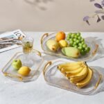 Acrylic 3pc tray set