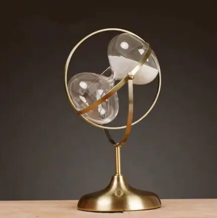 Brass Vintage Hourglass Sand Timer