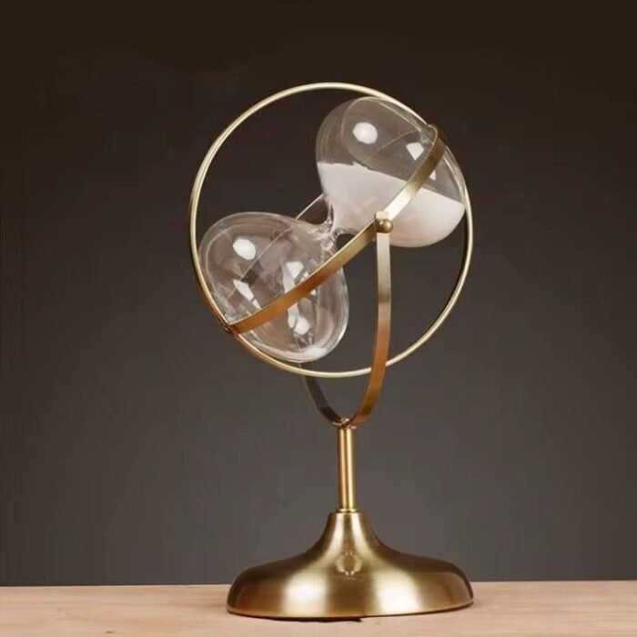 Brass Vintage Hourglass Sand Timer