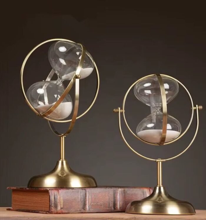 Brass Vintage Hourglass Sand Timer