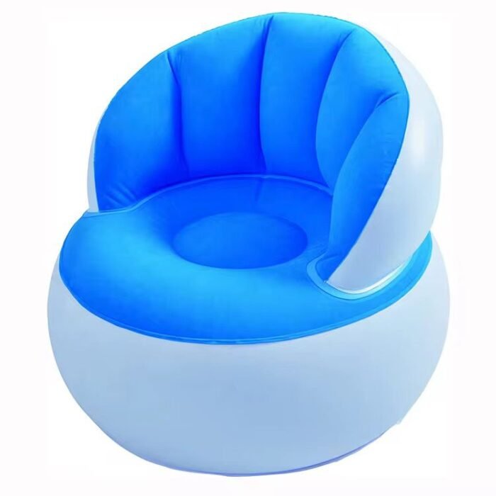 Comfortable Chair Pouf with Backrest