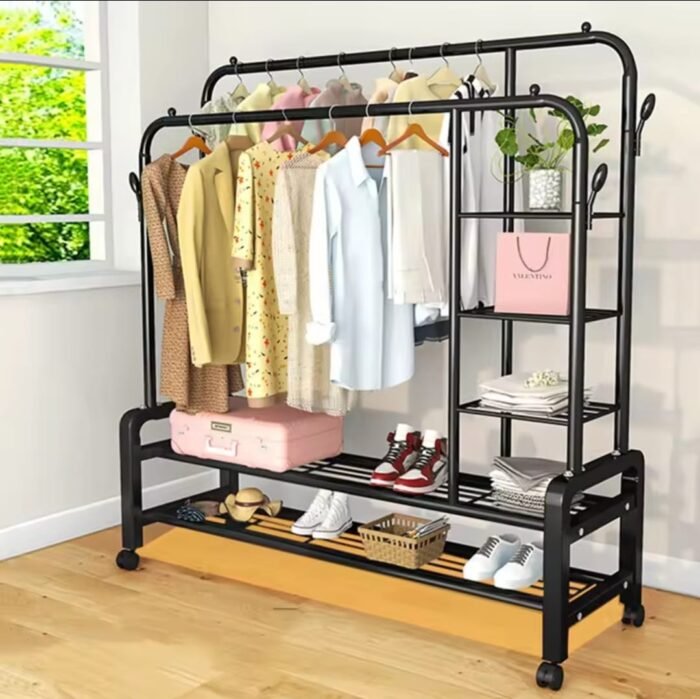 Double Layer Garment Rack