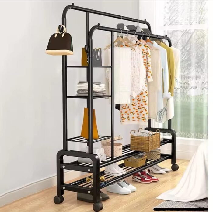 Double Layer Garment Rack