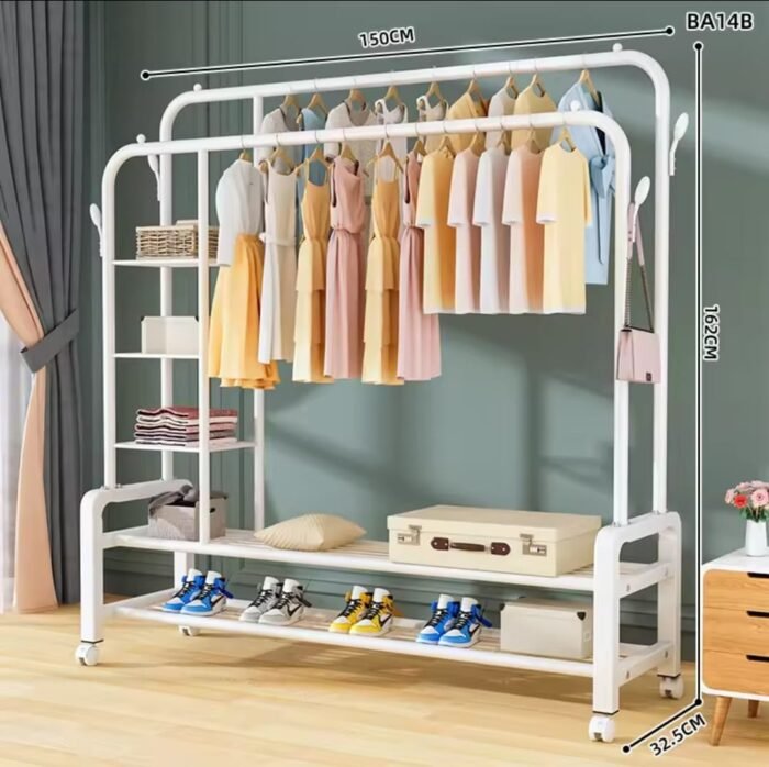 Double Layer Garment Rack