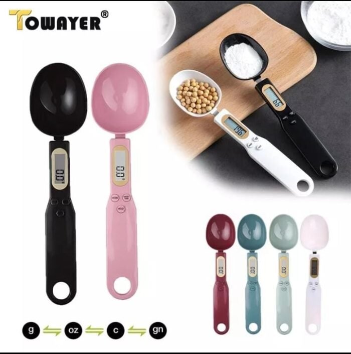 Electronic digital weighing spoon