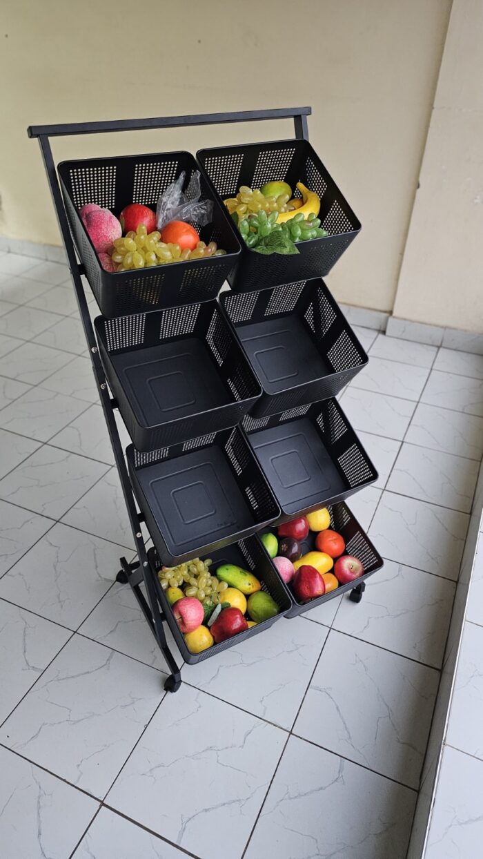 Multifunctional Vegetable and Fruits Storage Rack