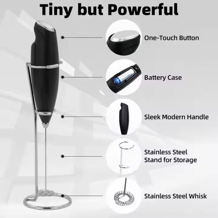 Powerful Handheld Milk Frother