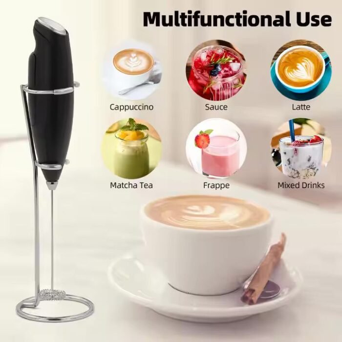 Powerful Handheld Milk Frother