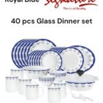 Signature 40-Piece Glass Dinner Set