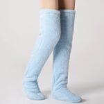 Above the knee winter socks