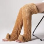 Above the knee winter socks