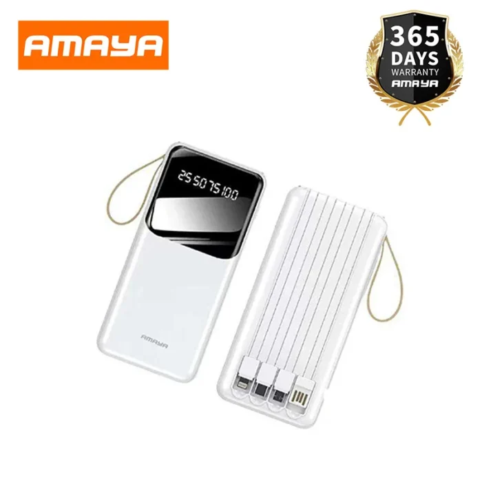 Amaya APW-01 Power Bank 20000mAh fast charging with 4 lines