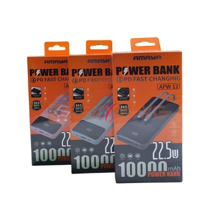 Amaya APW-12 10000mAh 22.5W Power Banks