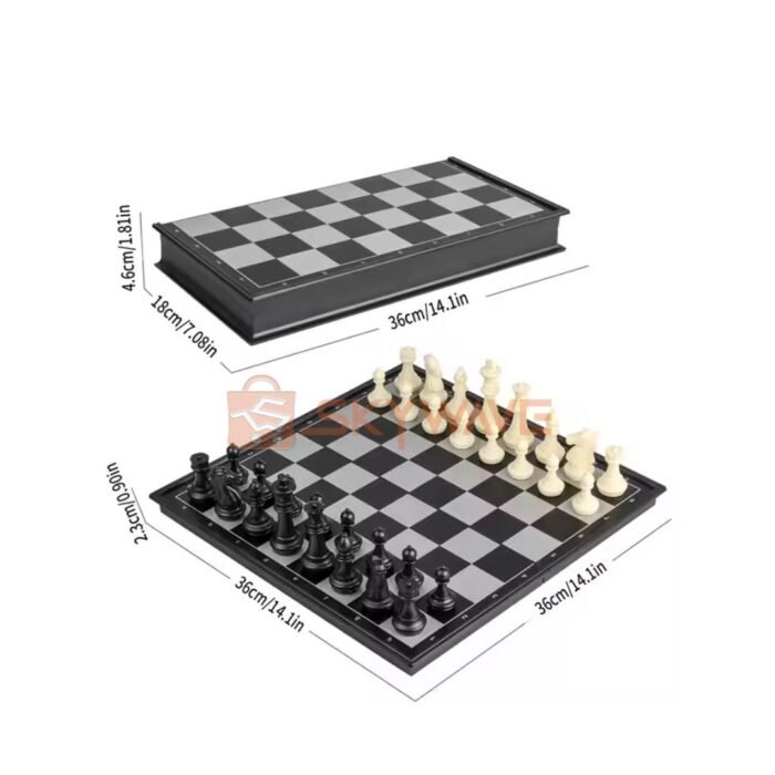 Big magnetic chess board