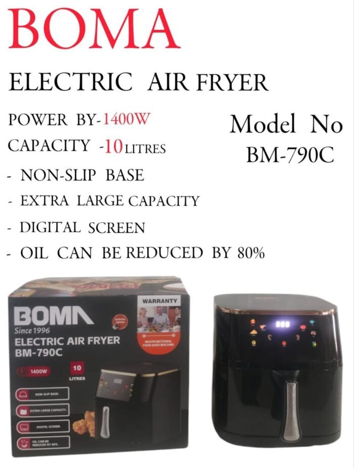 Boma 10 Liters Electric Air Fryer (BM-790C)