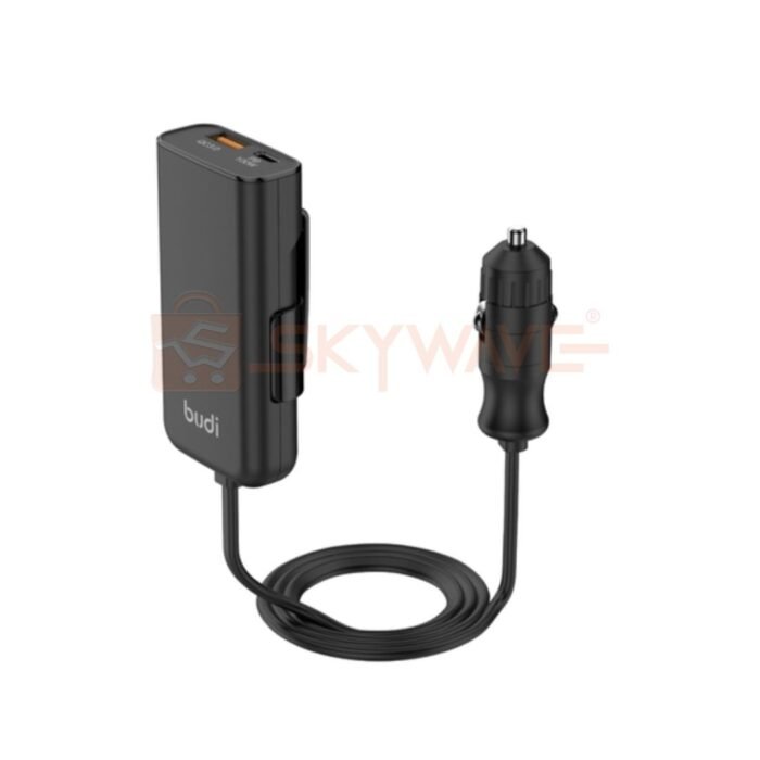 Budi 118W PD and car charger with 1.5M cable