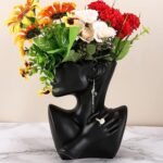 Ceramics Vase Human Head Abstract