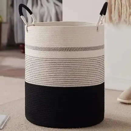 Cotton Rope Laundry Basket