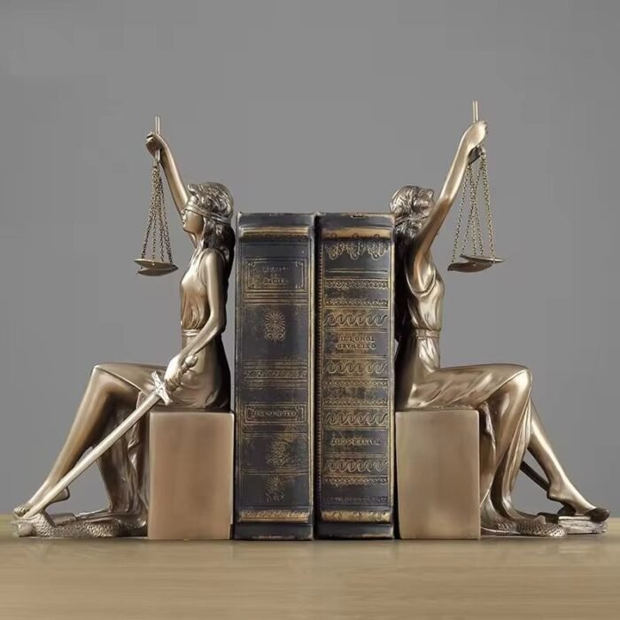 Goddesses of Justice Bookends