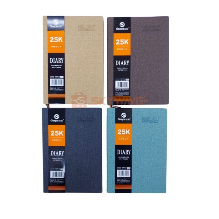 High-Quality Plain Executive Diary Notebooks