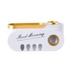 High quality toothbrush holder toothpaste dispenser