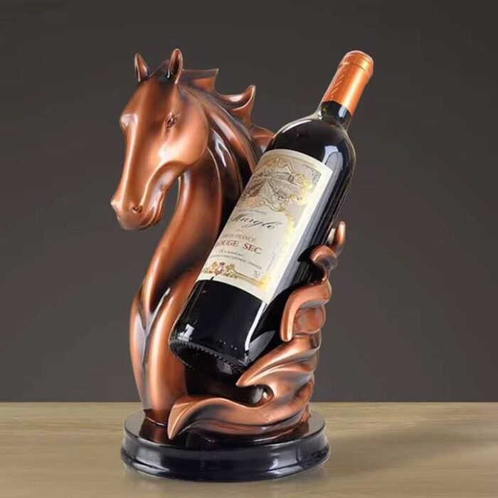 Horse Head Wine Rack