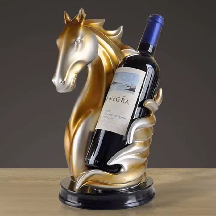 Horse Head Wine Rack