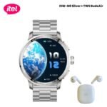 Itel Smart Watch Horizon-N8 Silver + TWS BudsAir 3