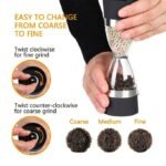 Manually Adjustable 2-in-1 Dual Salt & Pepper Mills