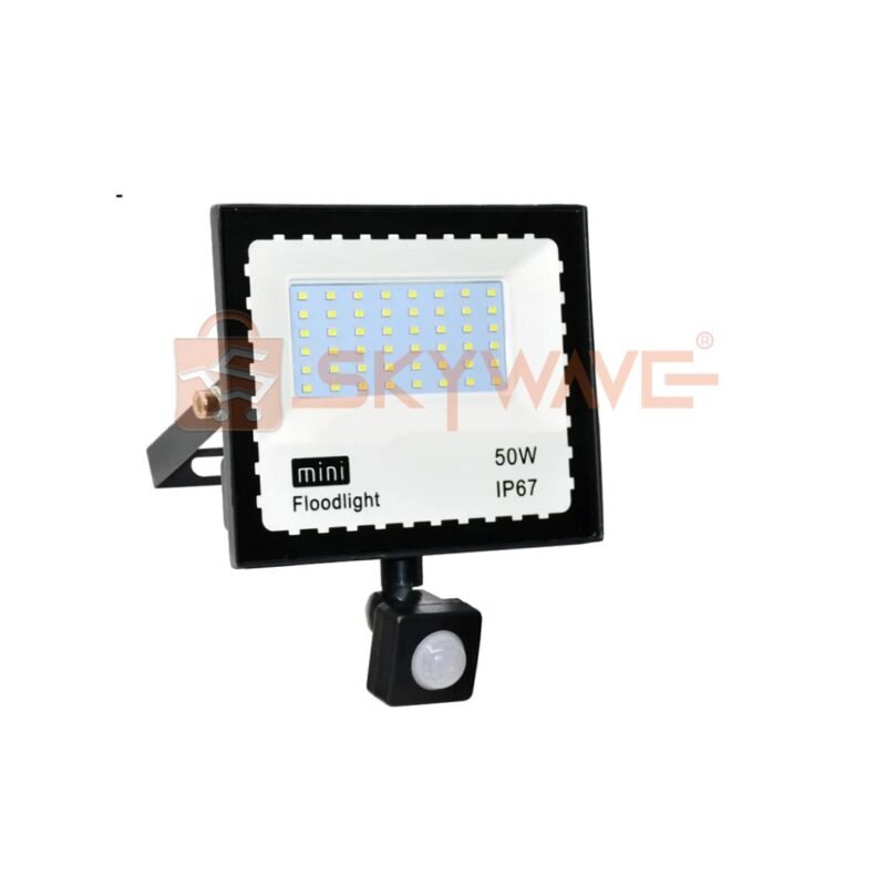 Mini Floodlight 50W with Motion Sensor AC Powered