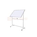 Portable double-sided whiteboard 4 feet by 3 feet