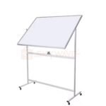 Portable rotating double-sided whiteboard 6 feet by 4 feet