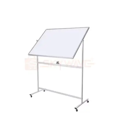 Portable rotating whiteboard 4 feet by 4 feet