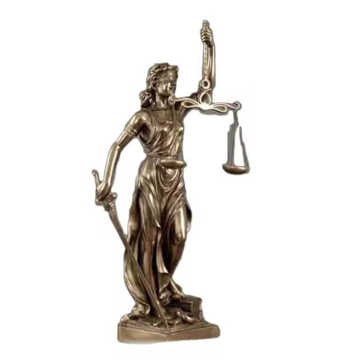 Resin Sculpture – Legal Justice Goddess