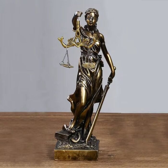 Resin Sculpture – Legal Justice Goddess