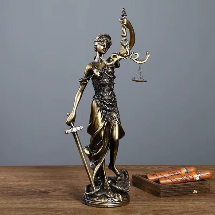 Resin Sculpture – Legal Justice Goddess