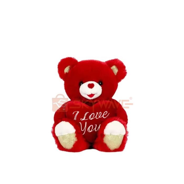 Small Red Teddy Bear 35 cm